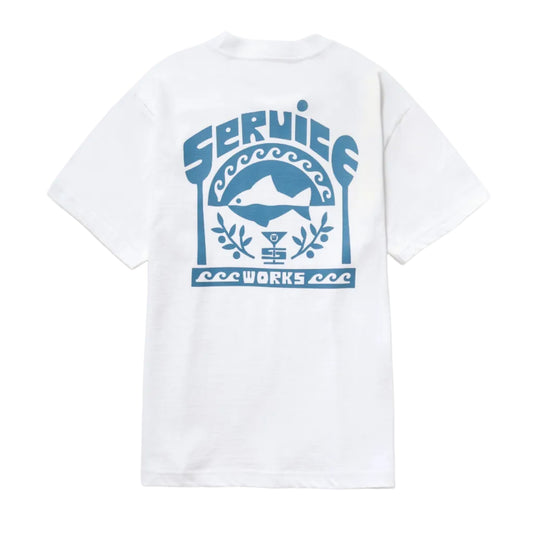Service Works Milos Tee White