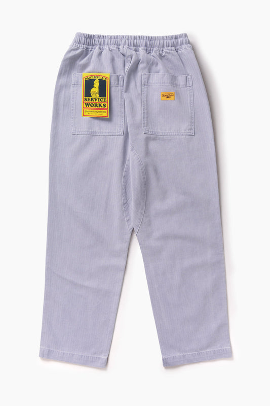 Service Works Pigment Herringbone Chef Pants Lavender