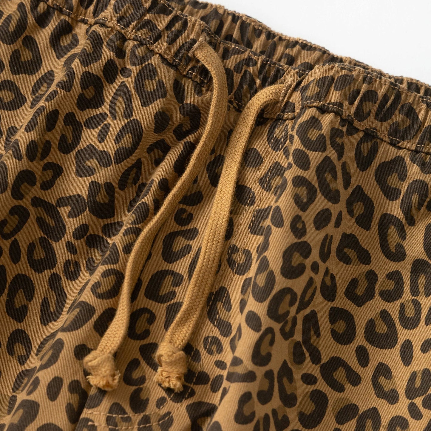 Service Works Patterned Easy Chef Pants Brown Leopard