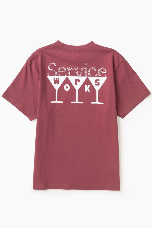 Service Works Martini Tee Clay