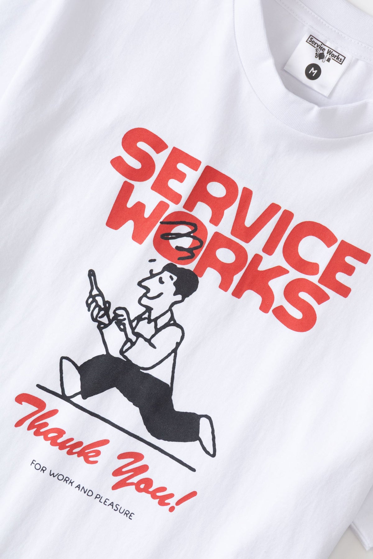 Service Works Daily Specials Tee White