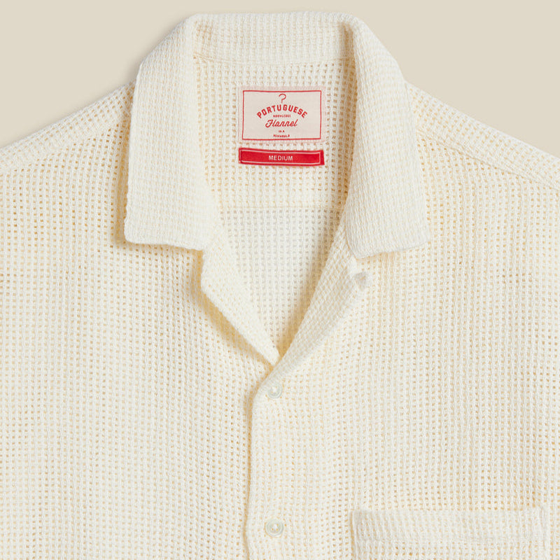 Portuguese Flannel Salva White