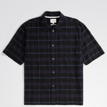 Load image into Gallery viewer, Norse Projects Ivan Relaxed Textured Shirt Navy

