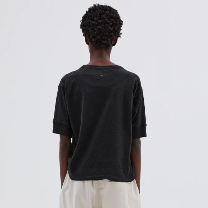 MHL W' Gym T-Shirt Dry Cotton Melange Jersey Asphalt