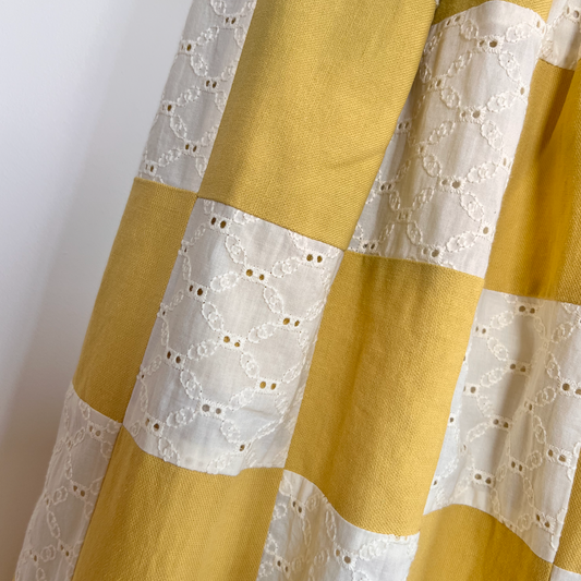 Sideline Bliss Skirt Patchwork
