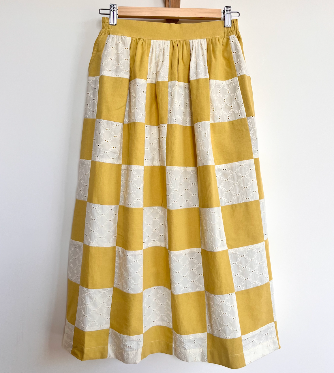 Sideline Bliss Skirt Patchwork