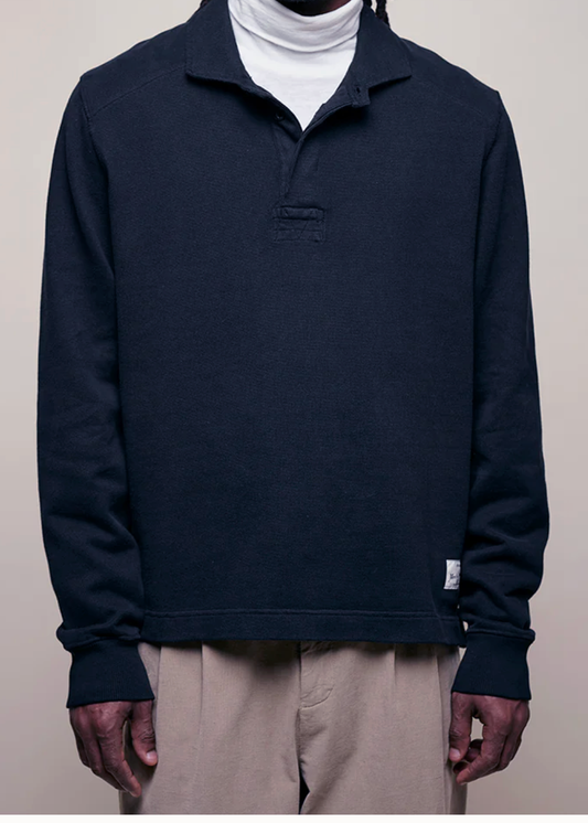 Merz B. Schwanen men's Rugby Shirt Dark Navy