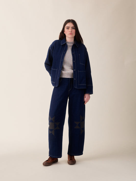 Sideline Frankie Jacket Indigo