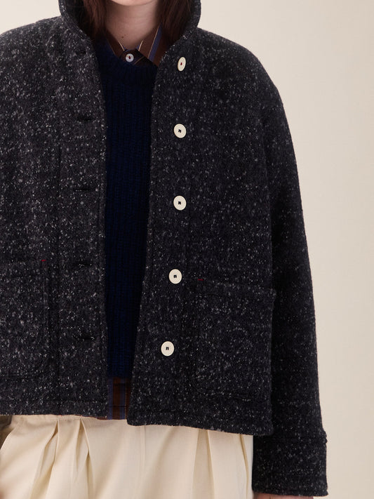 Sideline Grace Jacket Grey Fleck