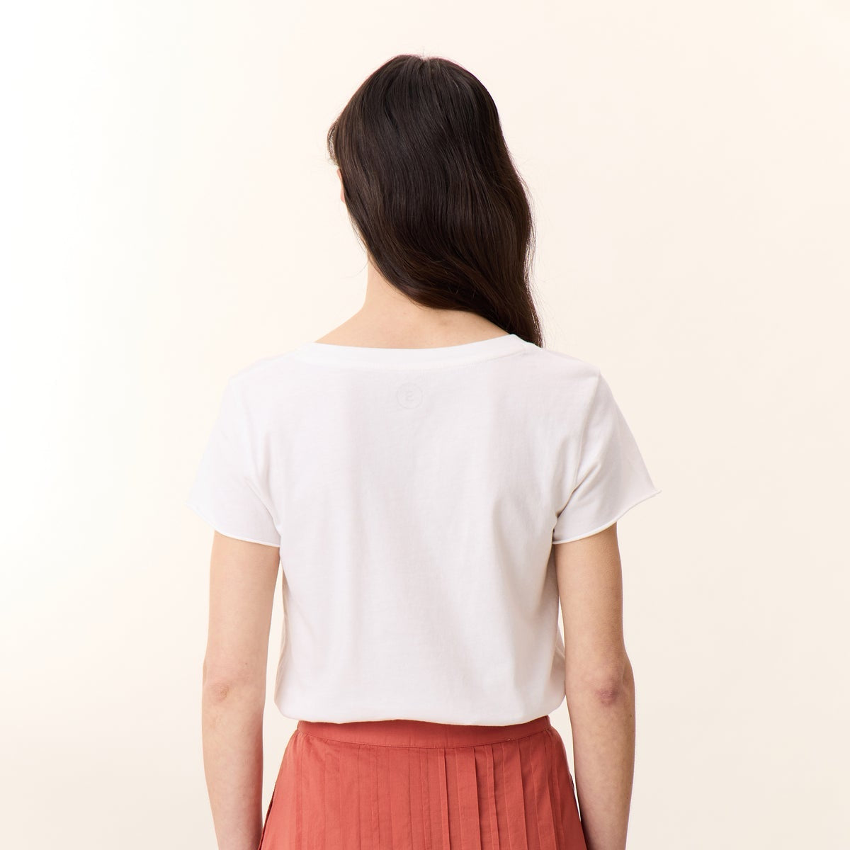Leon & Harper Toro Beads T-Shirt Off White