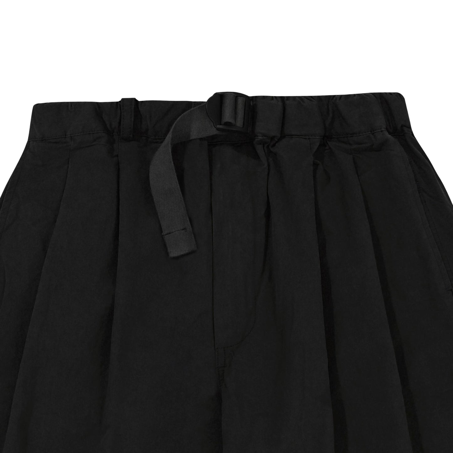 Kappy Design Two Tuck Wide Pants Black