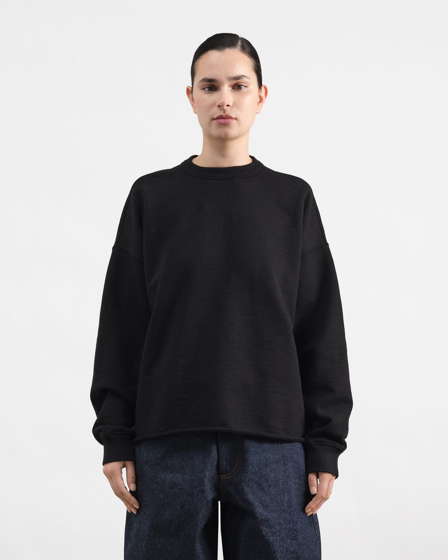 YMC Unisex Studio Sweatshirt Black