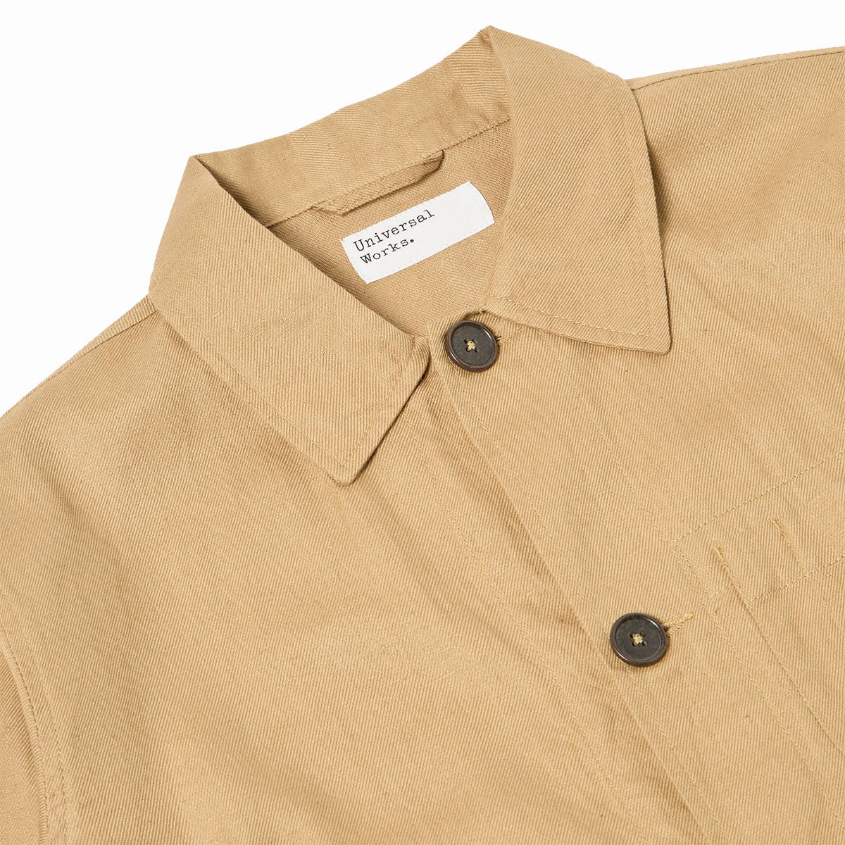 Universal Works Linen Cotton Field Jacket  Sand