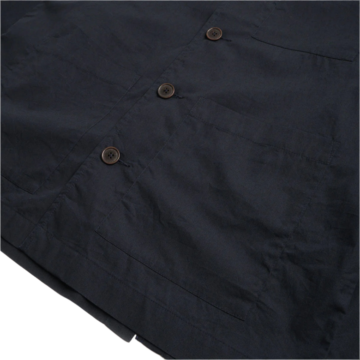 Universal Works Broadcloth Cancun Jacket Navy