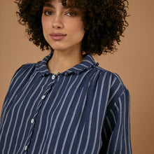 Load image into Gallery viewer, Sideline Willow Shirt Blue Stripe

