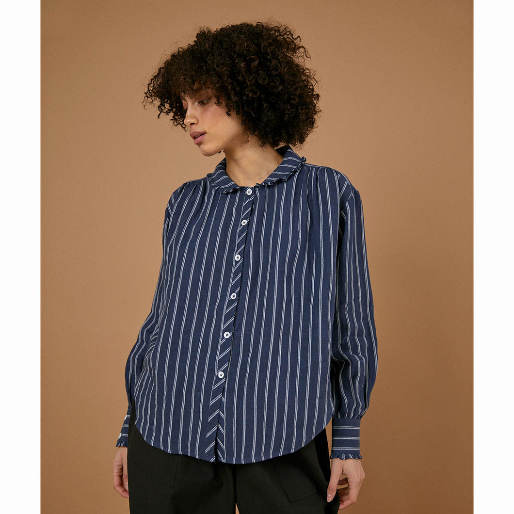 Sideline Willow Shirt Blue Stripe