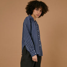 Load image into Gallery viewer, Sideline Willow Shirt Blue Stripe
