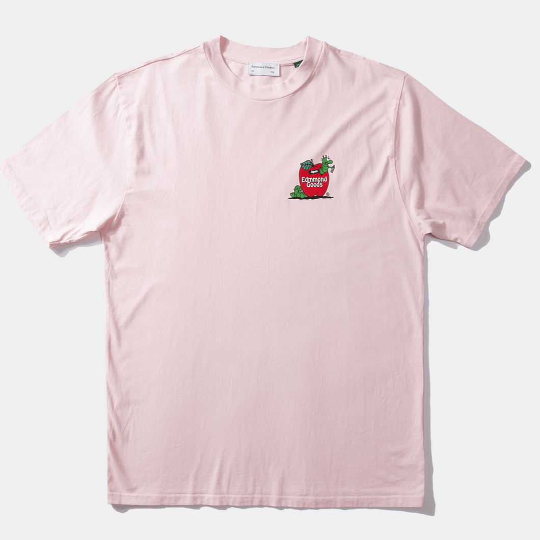 Edmmond Studios Worm  T-Shirt Pink
