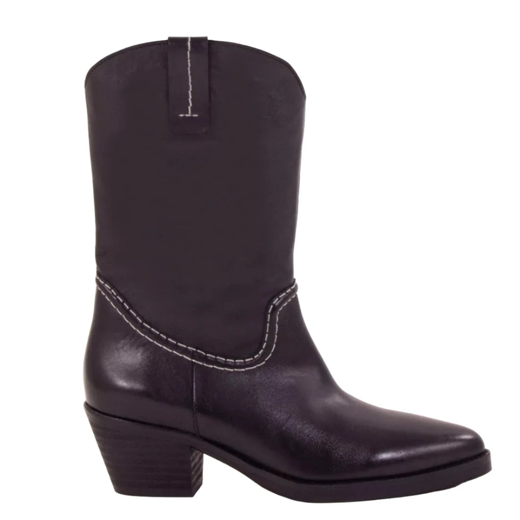 Sessun Tiago Boot Black Leather
