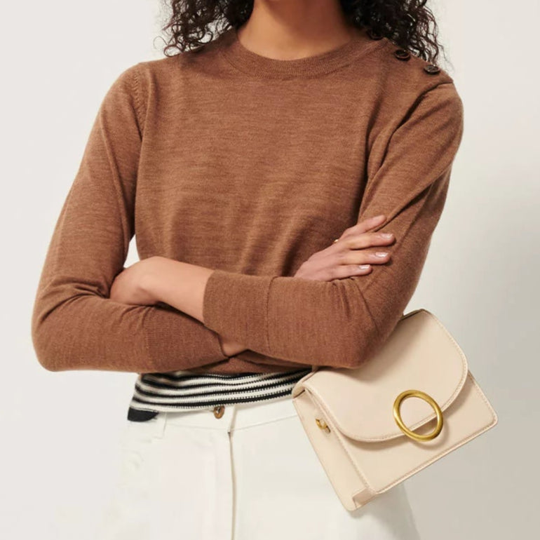 Sessun Amor Jumper Camel