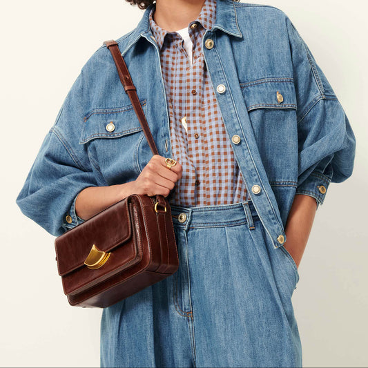 Sessun Cazanim Denim Jacket Mid Blue