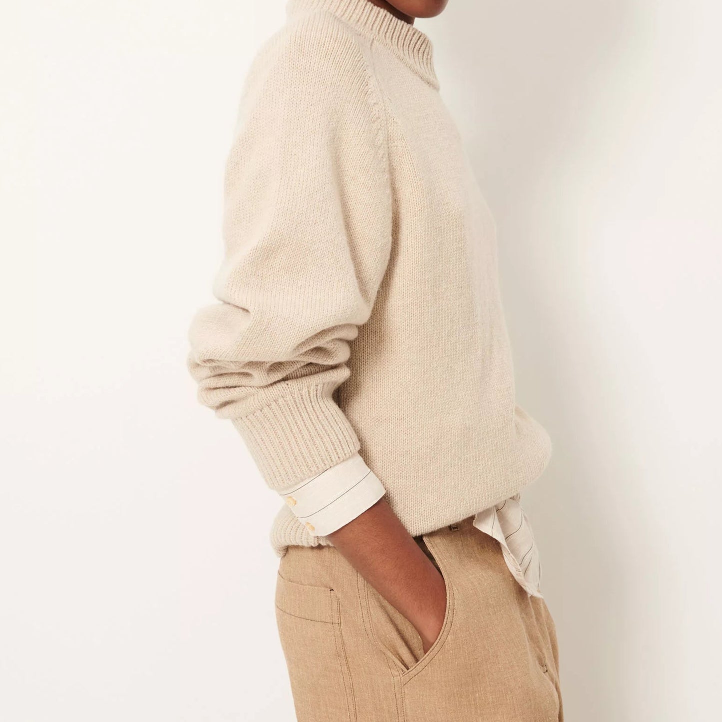 Sessun Dalan Jumper Chai Latte