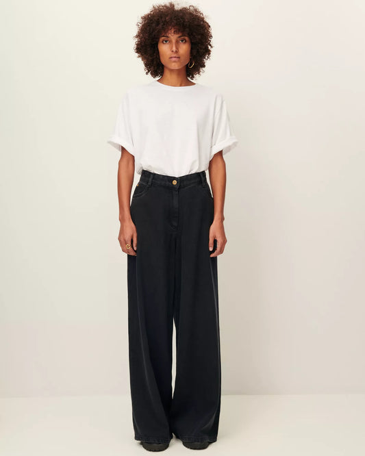Sessun Dalt 5 Pocket Jean Black