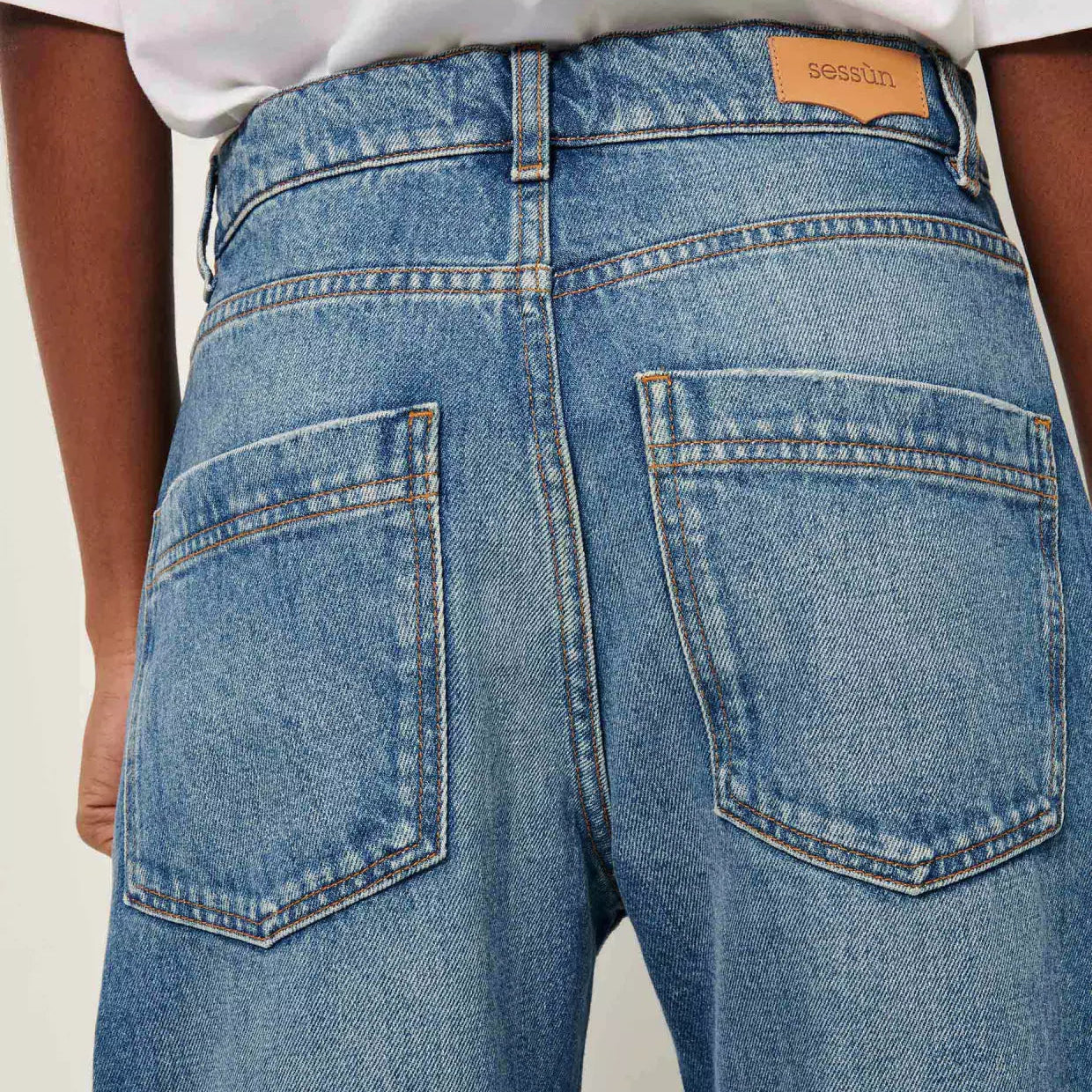 Sessun Denimi Denim Pants Stoneblue