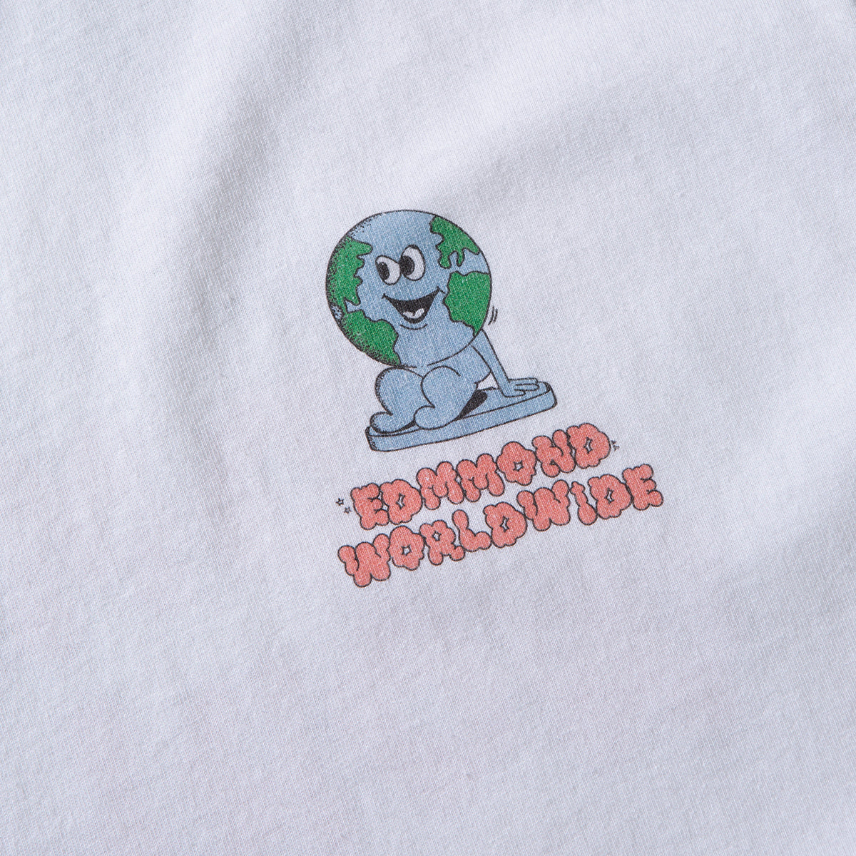 Edmmond Studios Afterwork Society  T-Shirt Off White