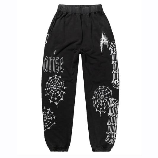 Aries Aged Overlord Sweatpants Black