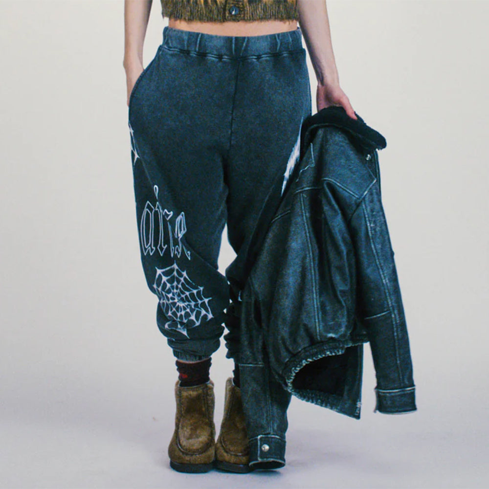 Aries Aged Overlord Sweatpants Black