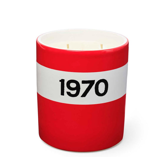 Bella Freud Big 1970 Candle Red