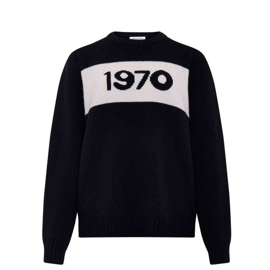 Bella Freud 1970 Oversized Jumper Black