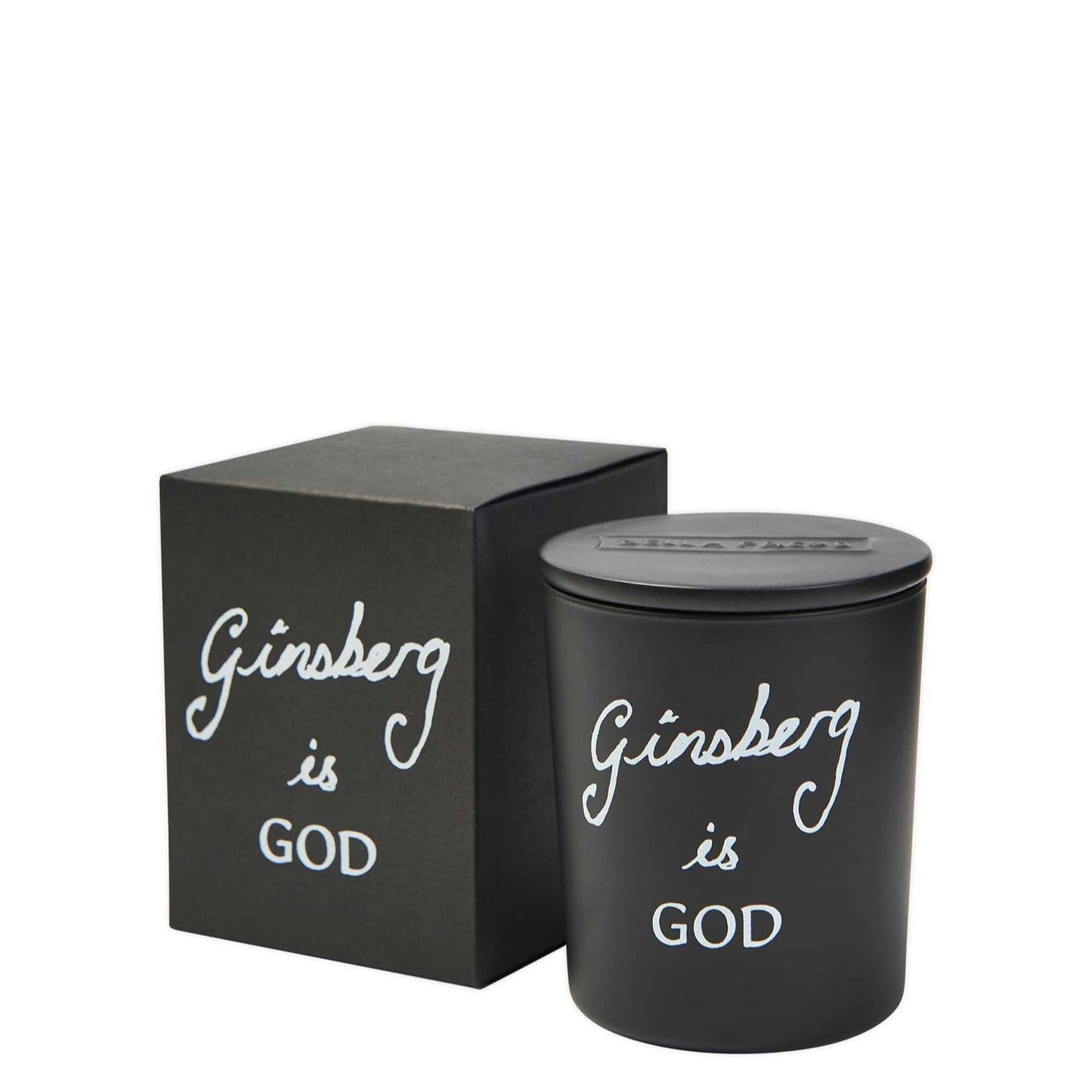 Bella Freud Ginsberg Is God Candle Black/White