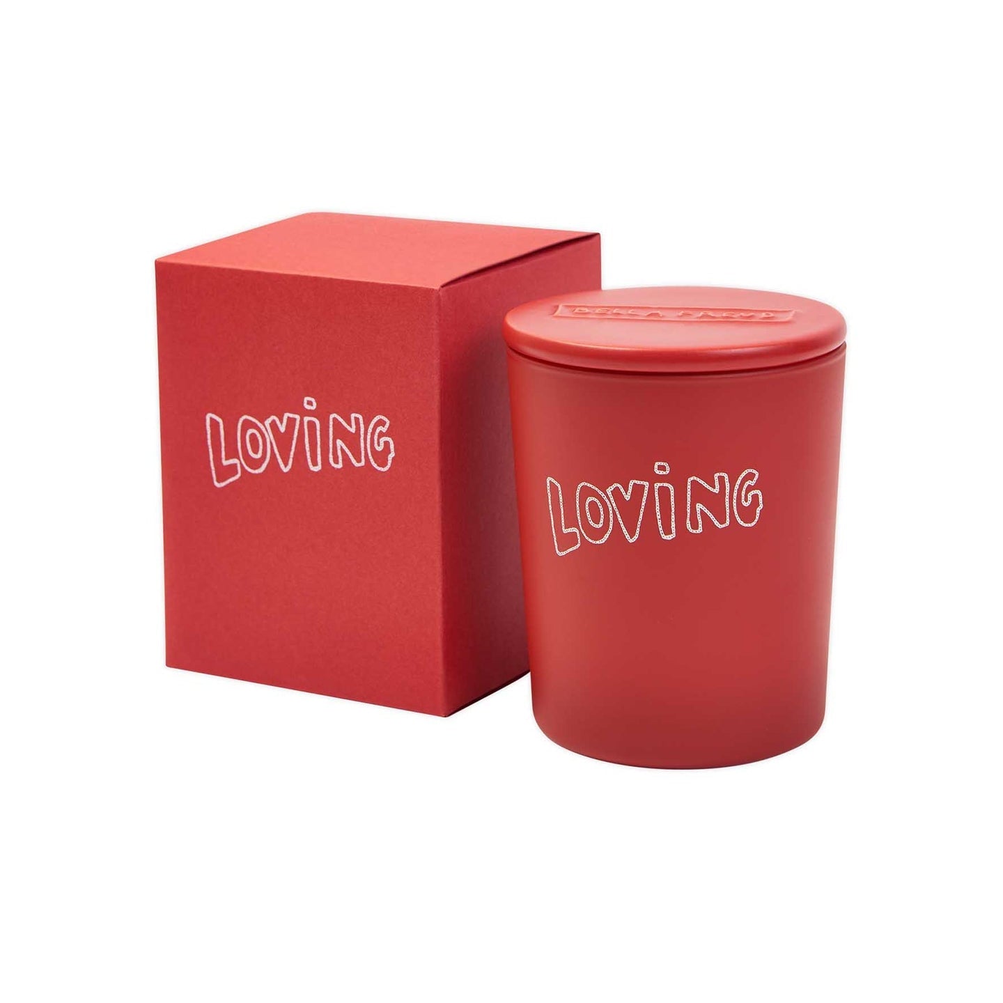 Bella Freud Loving Candle Red