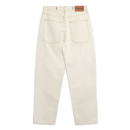 YMC Mens Earth Bez Jeans Ecru