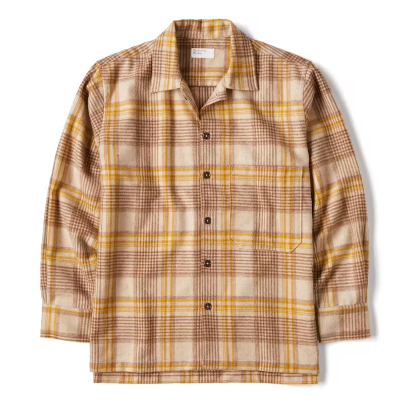 Universal Works Fatigue Shirt Brushed Boban Gold