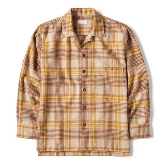 Universal Works Fatigue Shirt Brushed Boban Gold