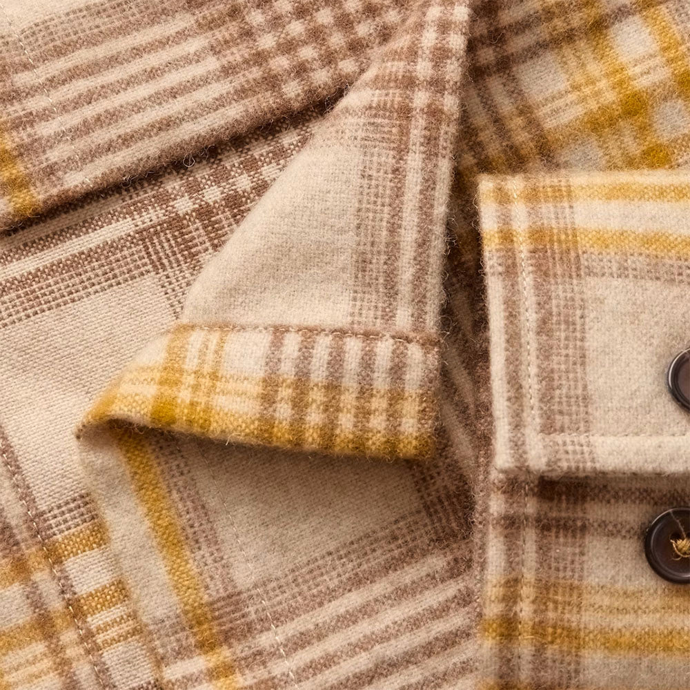 Universal Works Fatigue Shirt Brushed Boban Gold