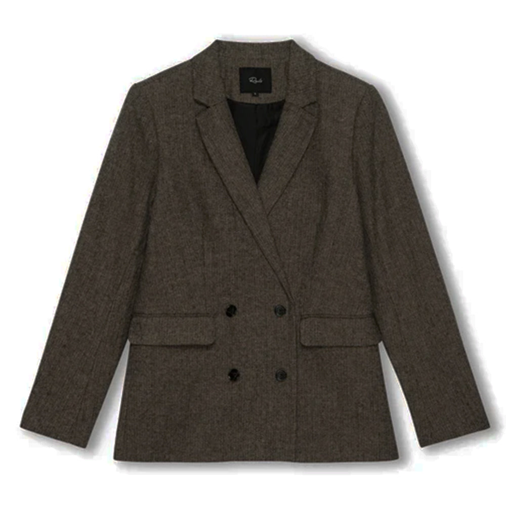 Rails Jac Camel Black Herringbone