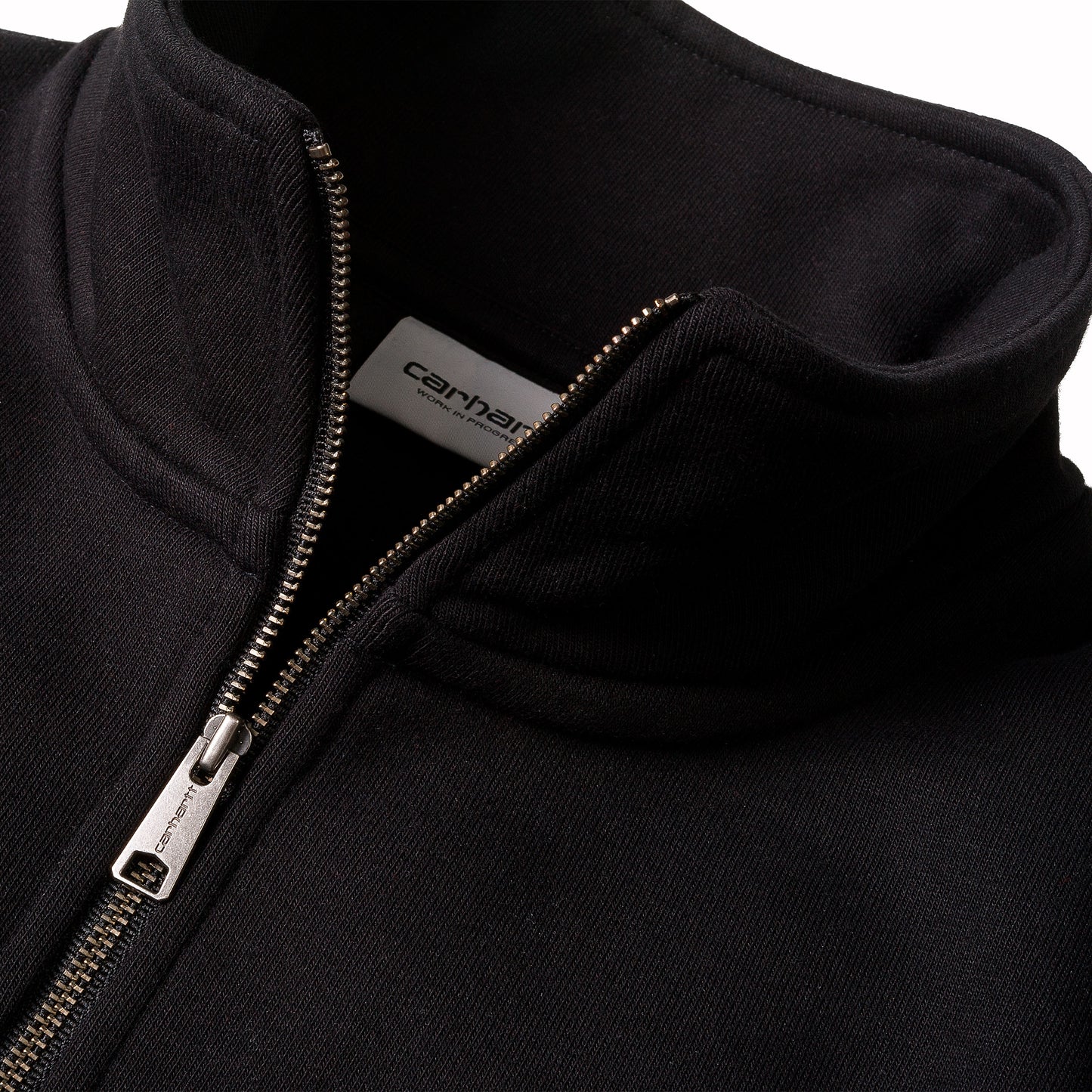 Carhartt WIP Chase Neck Zip Sweat Black / Gold