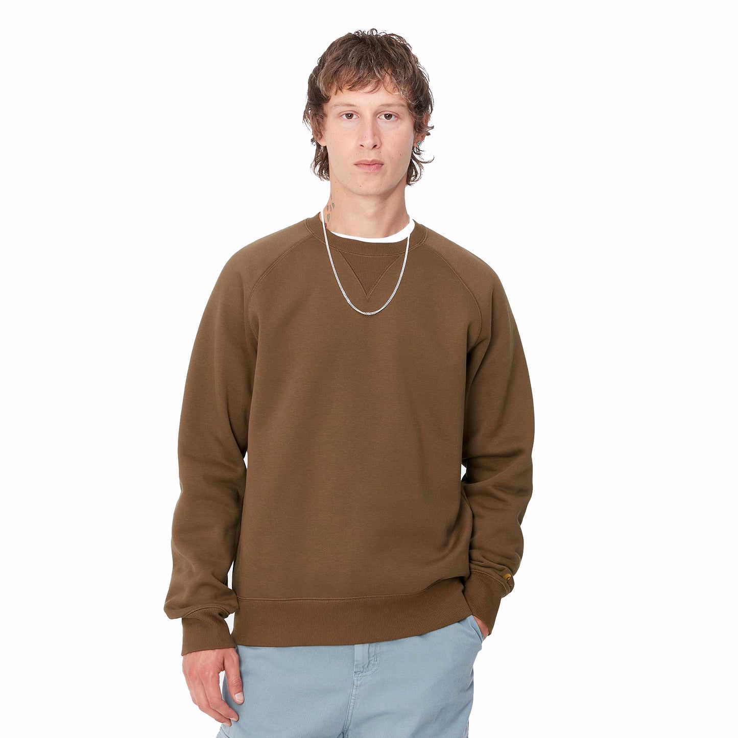 Carhartt WIP Chase Sweat Chocolate