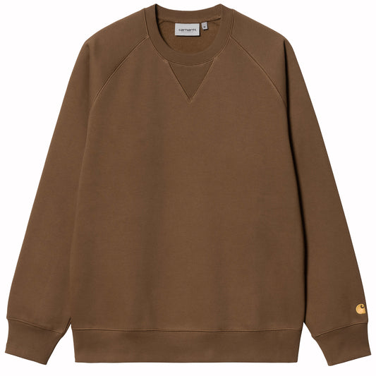 Carhartt WIP Chase Sweat Chocolate