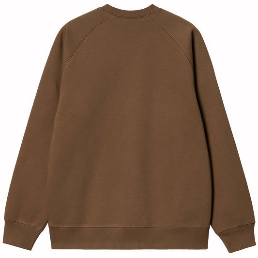 Carhartt WIP Chase Sweat Chocolate