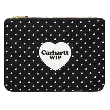 Load image into Gallery viewer, Carhartt WIP Canvas Graphic Zip Wallet Heart Bandana
