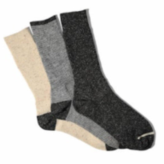 Anonymous Ism Nep American Rib Crew 3 Pack Charcoal