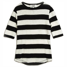 Load image into Gallery viewer, YMC Charlotte S/S Top White / Black
