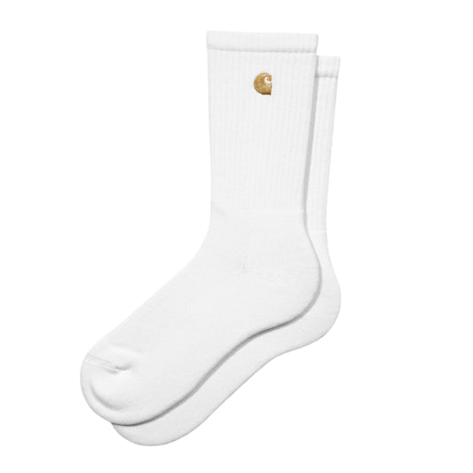 Carhartt WIP Chase Socks White / Gold