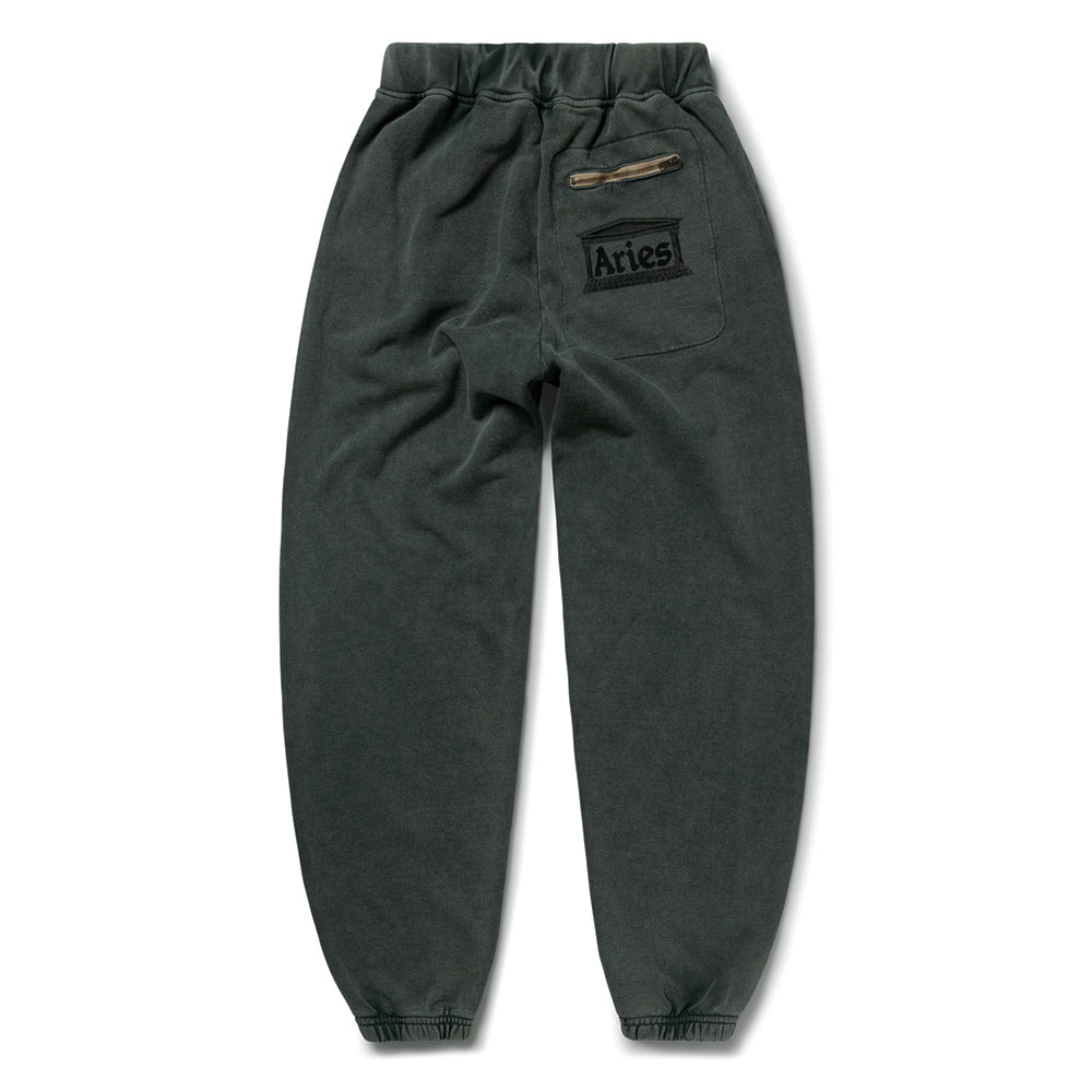 Aries Premium Aged Temple Sweatpant Dark Green