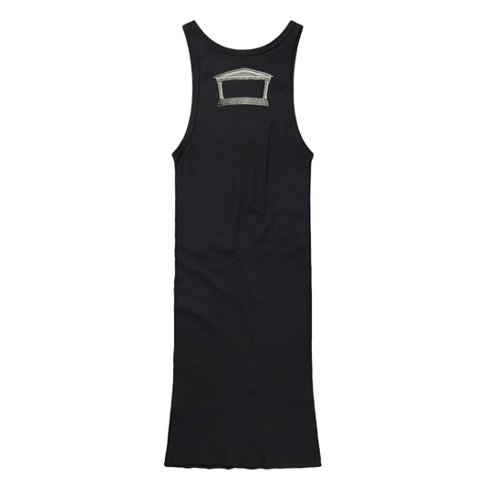 Aries Ancient Temple Lightweight Vest Dress Black